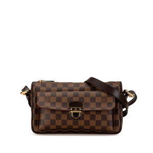 Louis Vuitton Ravello GM shoulder bag handbag brown leather